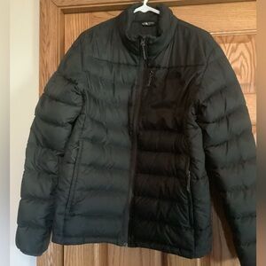 Preowned Men’s Black Northface Coat Size Medium